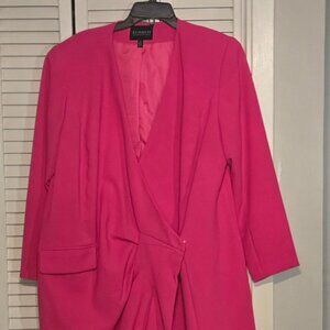 Pink Blazer Dress